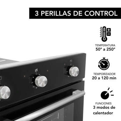 Horno Empotrable Eléctrico 65 Lt HEE6512 Imaco