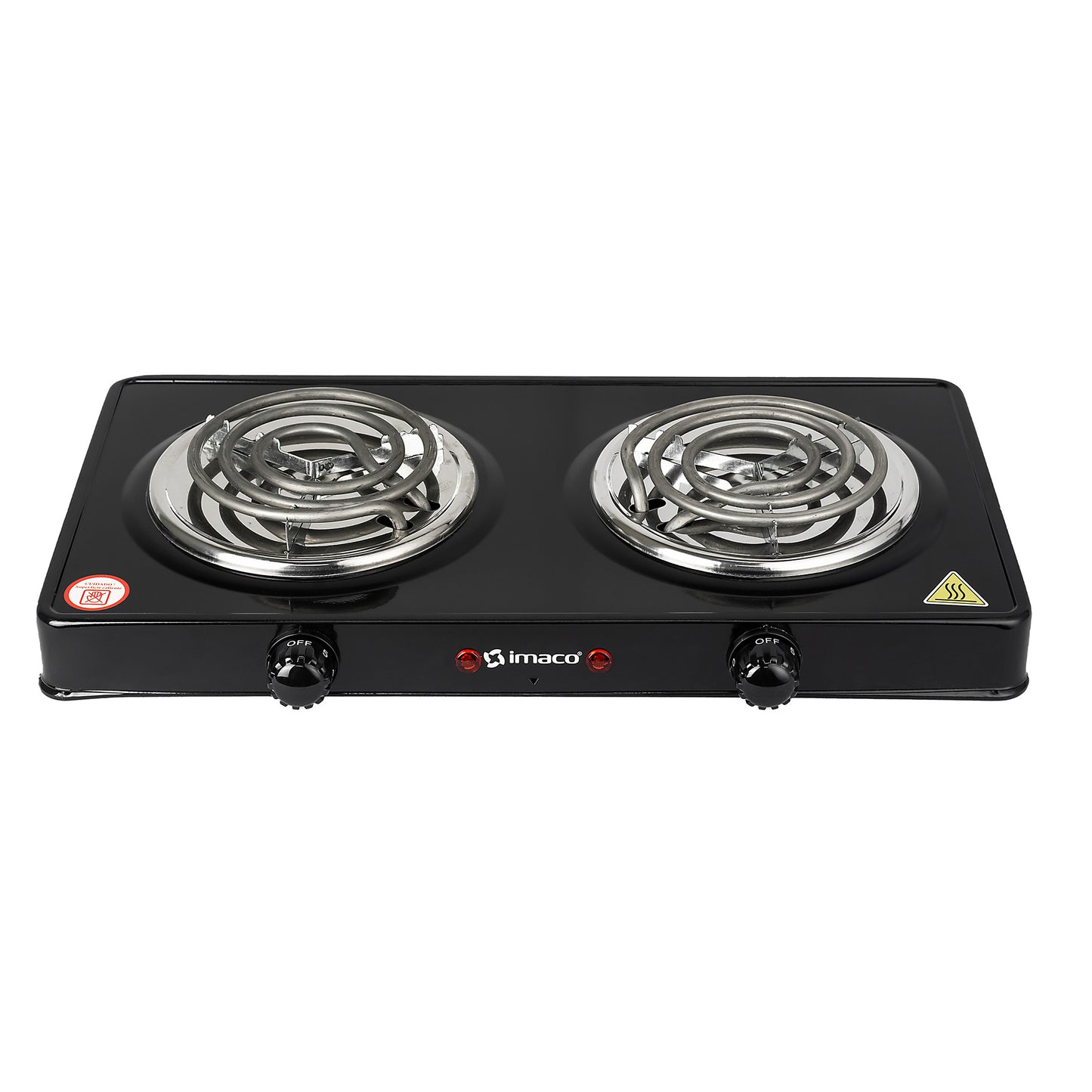 Combo cocina electrica 2 hornillas + hervidor 1.7 litros Imaco