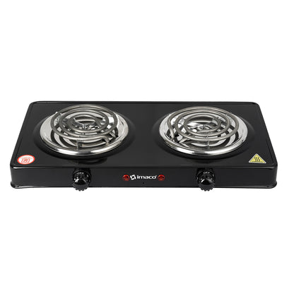 Combo cocina electrica 2 hornillas + hervidor 1.7 litros Imaco
