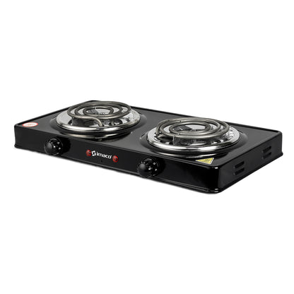 Combo cocina electrica 2 hornillas + hervidor 1.7 litros Imaco