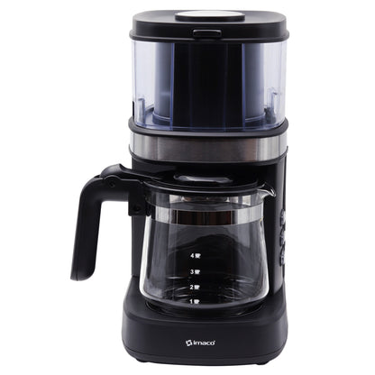 Cafetera con grinder 4 tazas icmg4070 imaco