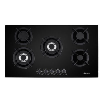 Cocina empotrable Gas X5 Quemadores IENC90 Imaco