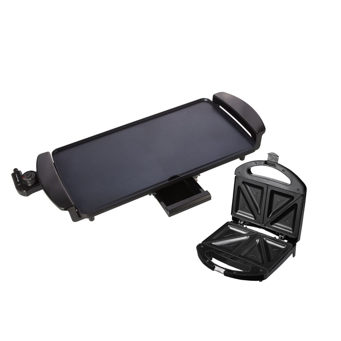 Combo Sandwichera 2 panes+ Grill tipo plancha 1500w Imaco