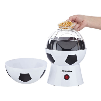 Combo cafetera 12 tazas + Pop corn maker mini futbbol Imaco