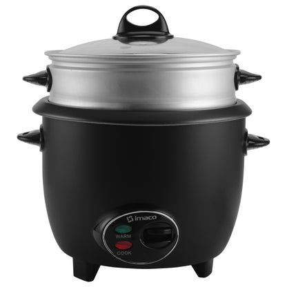 Combo Olla arrocera 1.2 litros + Hervidor metálico 1.8 litros KE1801 Imaco