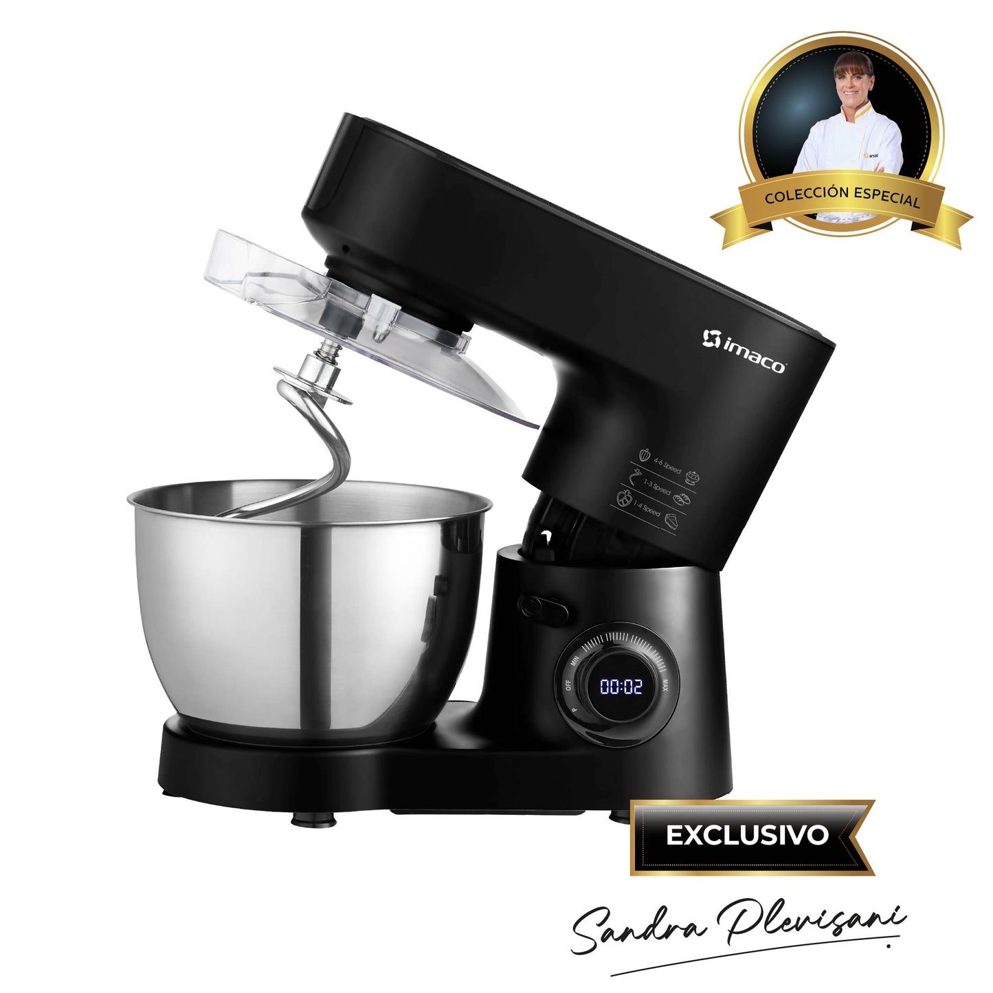 Batidora pedestal bowl 6.3L SM1500W Imaco